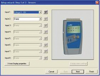 DaqLab Online logger setup