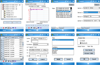 DaqLab for Pocket PC - click image to enlrage